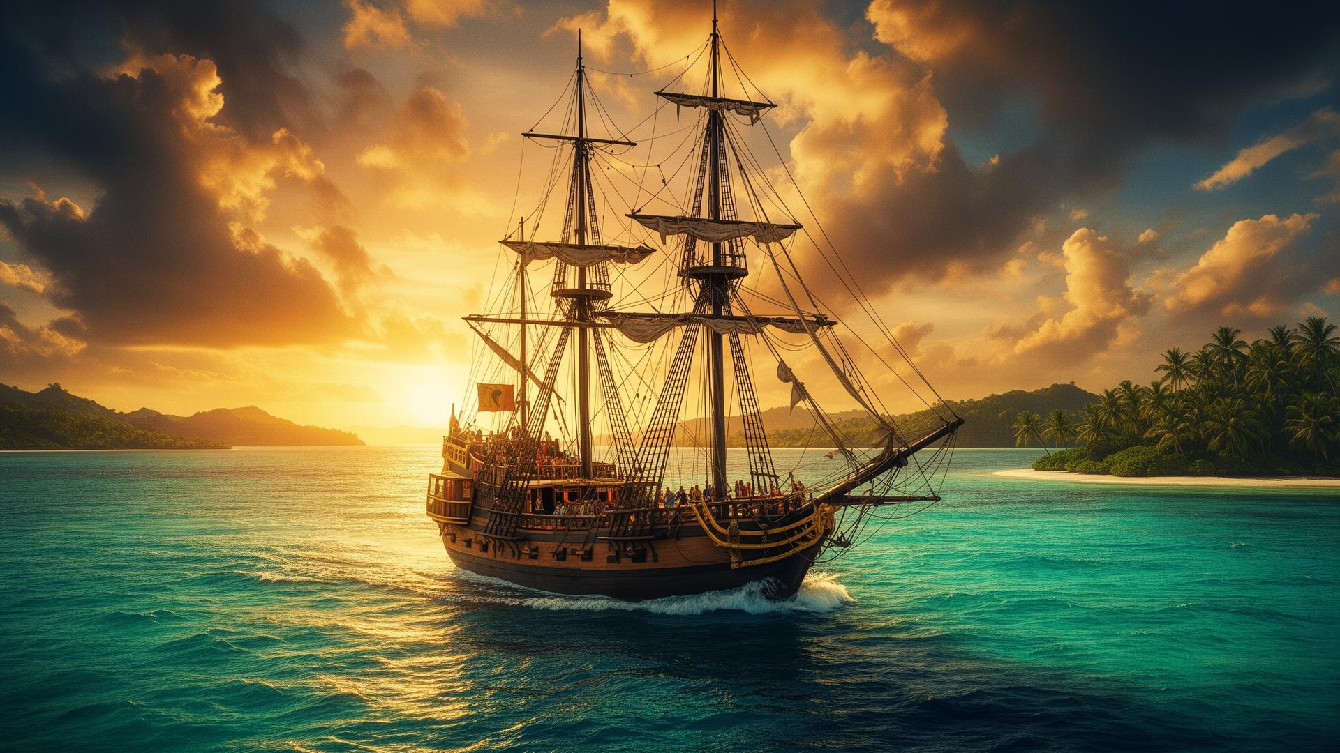 Team building and dining experience at sea